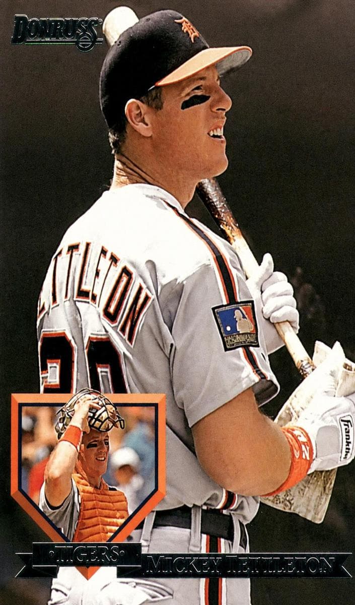 Mickey Tettleton 1995 panini Donruss