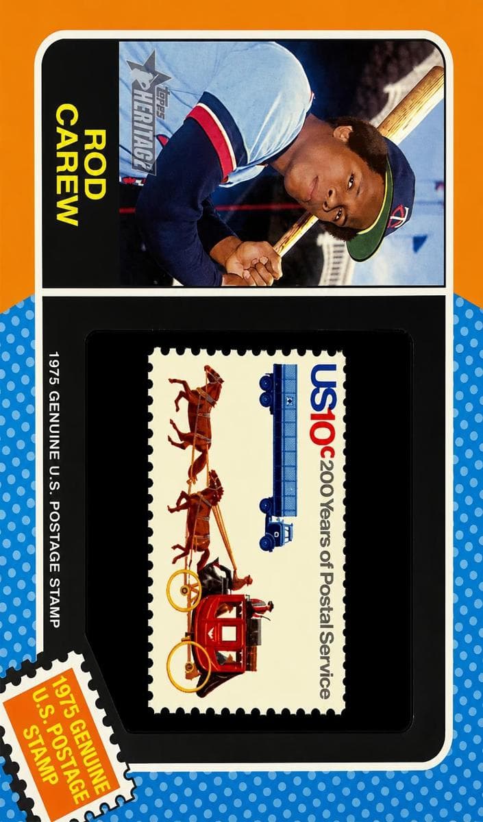 Rod Carew 2024 topps Topps Heritage