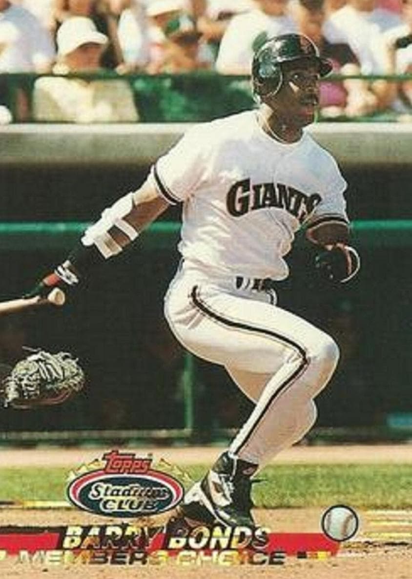 Barry Bonds 1993 unknown Stadium Club
