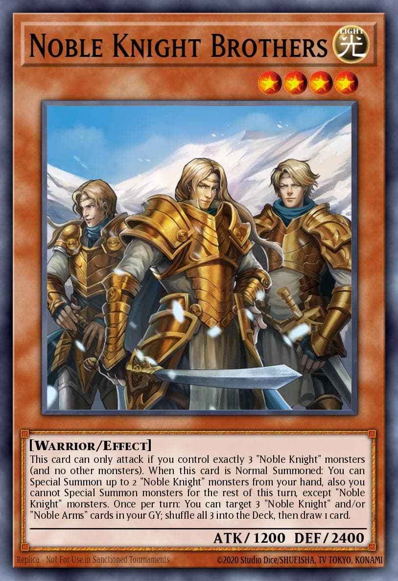 Noble Knight Brothers #MP15-EN046