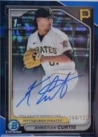Khristian Curtis trading card