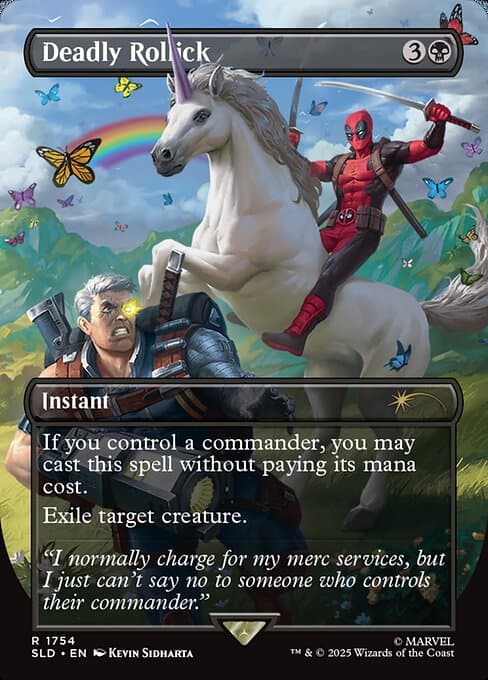 Deadly Rollick 2019 Magic: The Gathering Secret Lair Drop