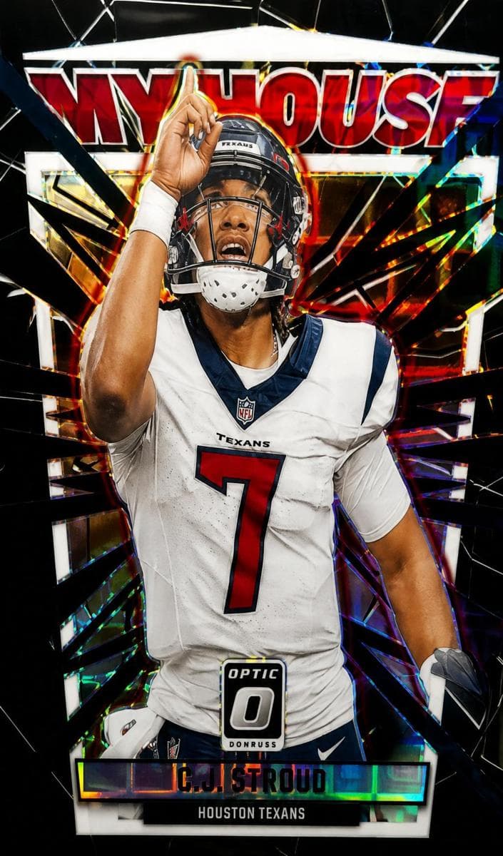 C.J. Stroud 2023 panini Donruss Optic