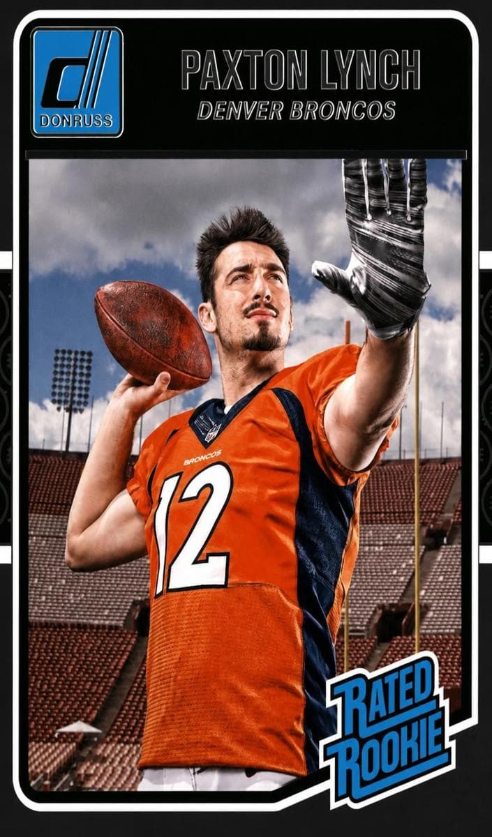 Paxton Lynch 2016 panini Donruss