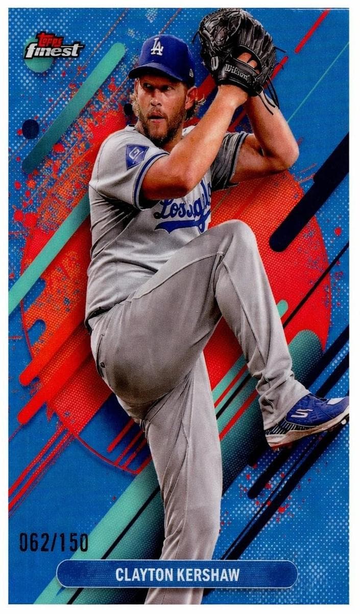 Clayton Kershaw 2025 topps Topps Finest