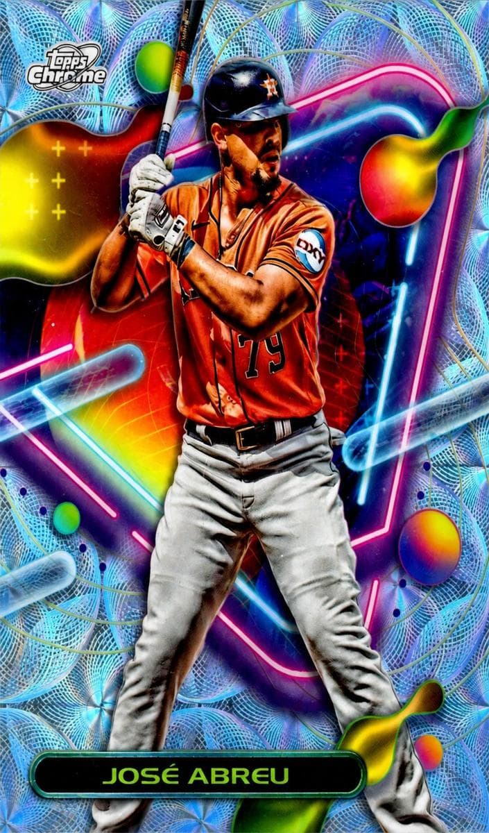 José Abreu 2023 topps Topps Cosmic Chrome