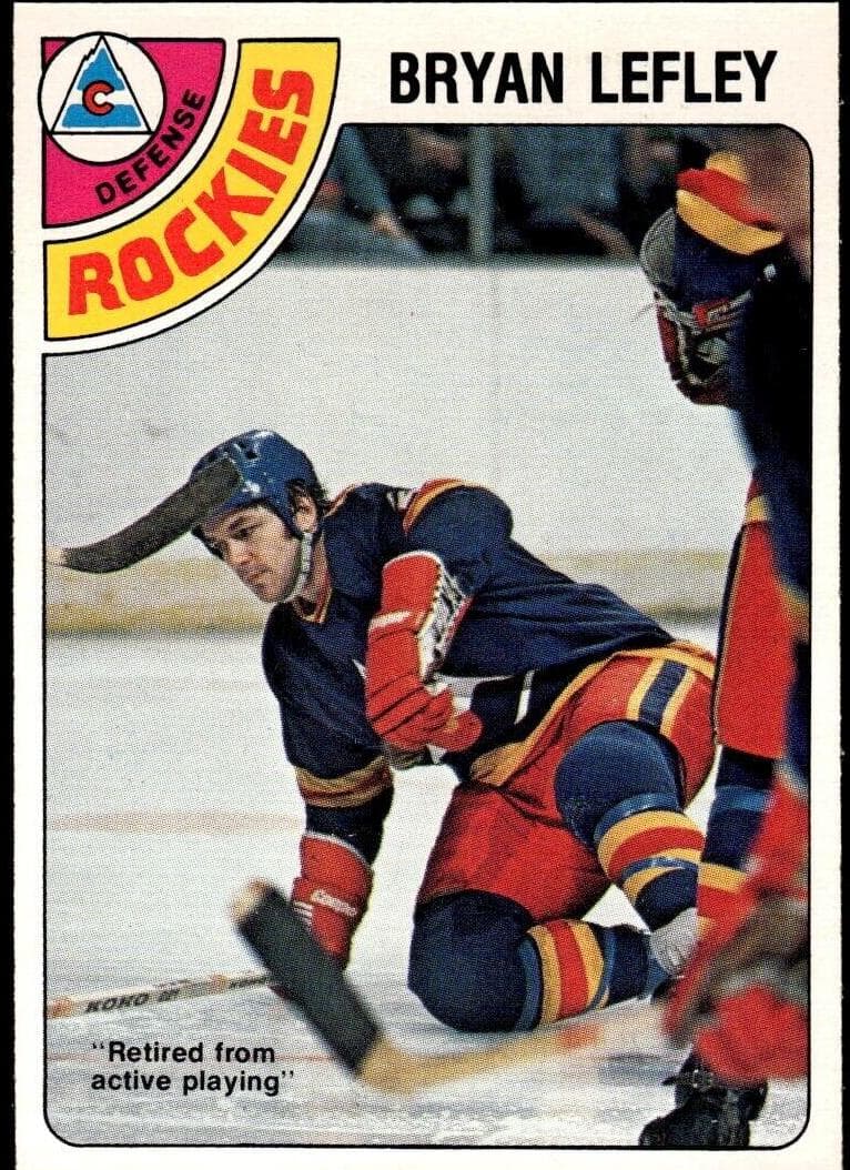 Bryan Lefley 1978 topps O-Pee-Chee