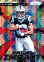 DJ Moore trading card
