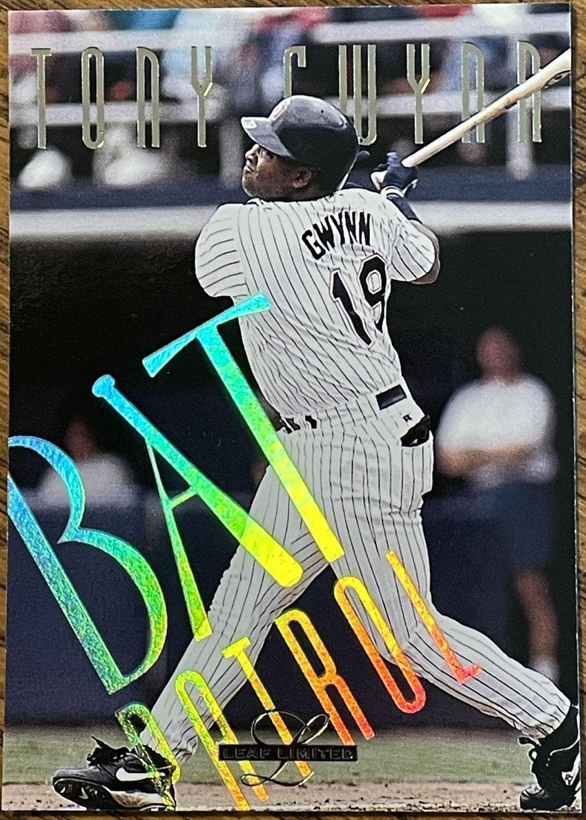 Tony Gwynn 1995 leaf Leaf Limited