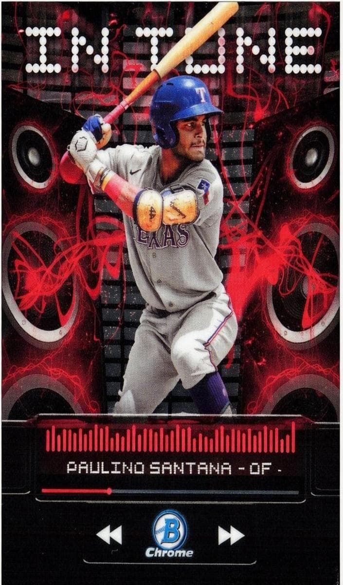 Paulino Santana trading card