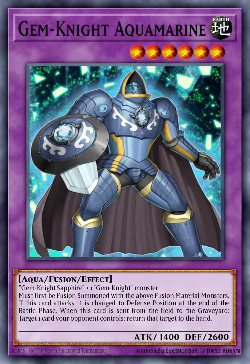 Gem-Knight Aquamarine #DT05-EN035