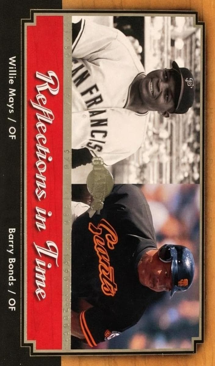 Willie Mays / Barry Bonds 2001 upper-deck Upper Deck Legends
