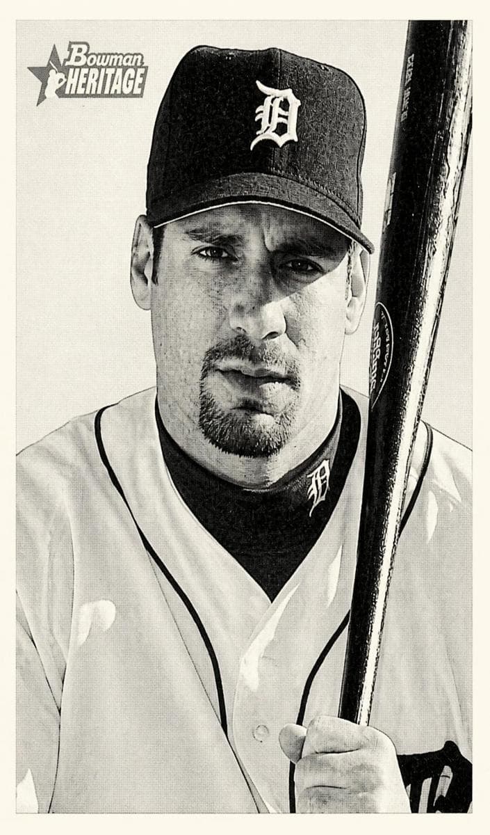 Bobby Higginson 2001 bowman Bowman Heritage