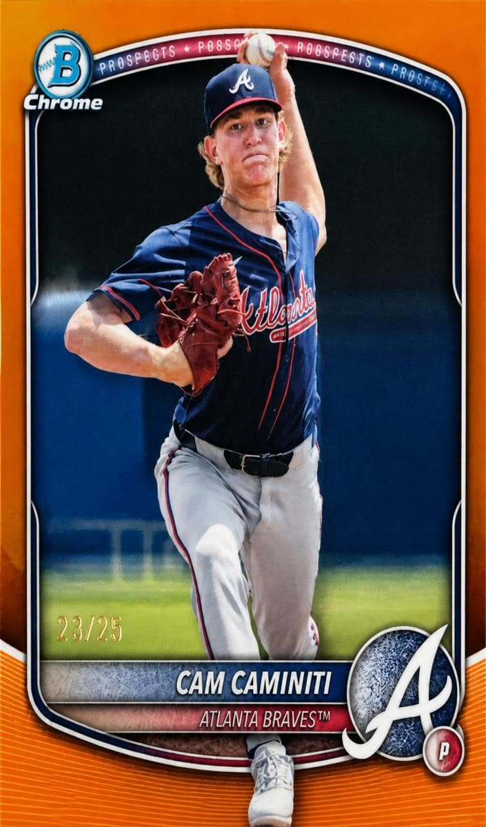 Cam Caminiti 2025 bowman Bowman Draft Chrome