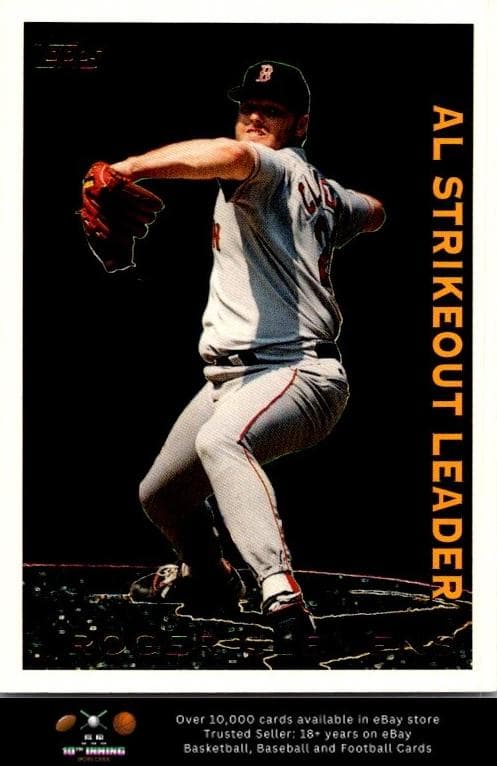 Roger Clemens 1995 topps
