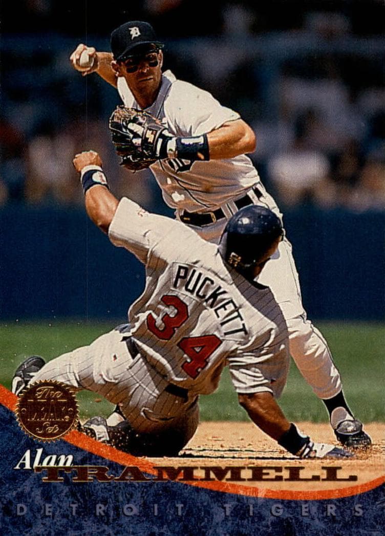 Alan Trammell 1994 leaf Leaf