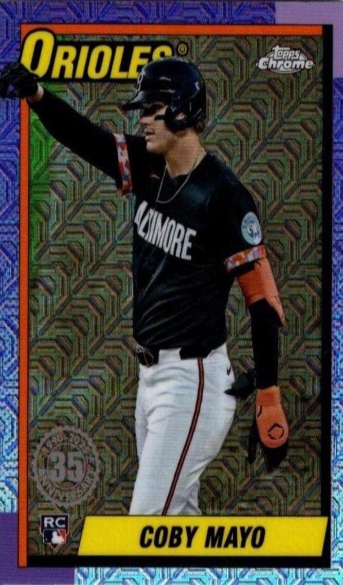 Coby Mayo 2025 topps Topps