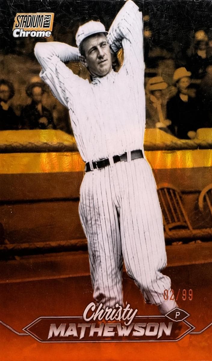 Christy Mathewson 2024 topps Stadium Club