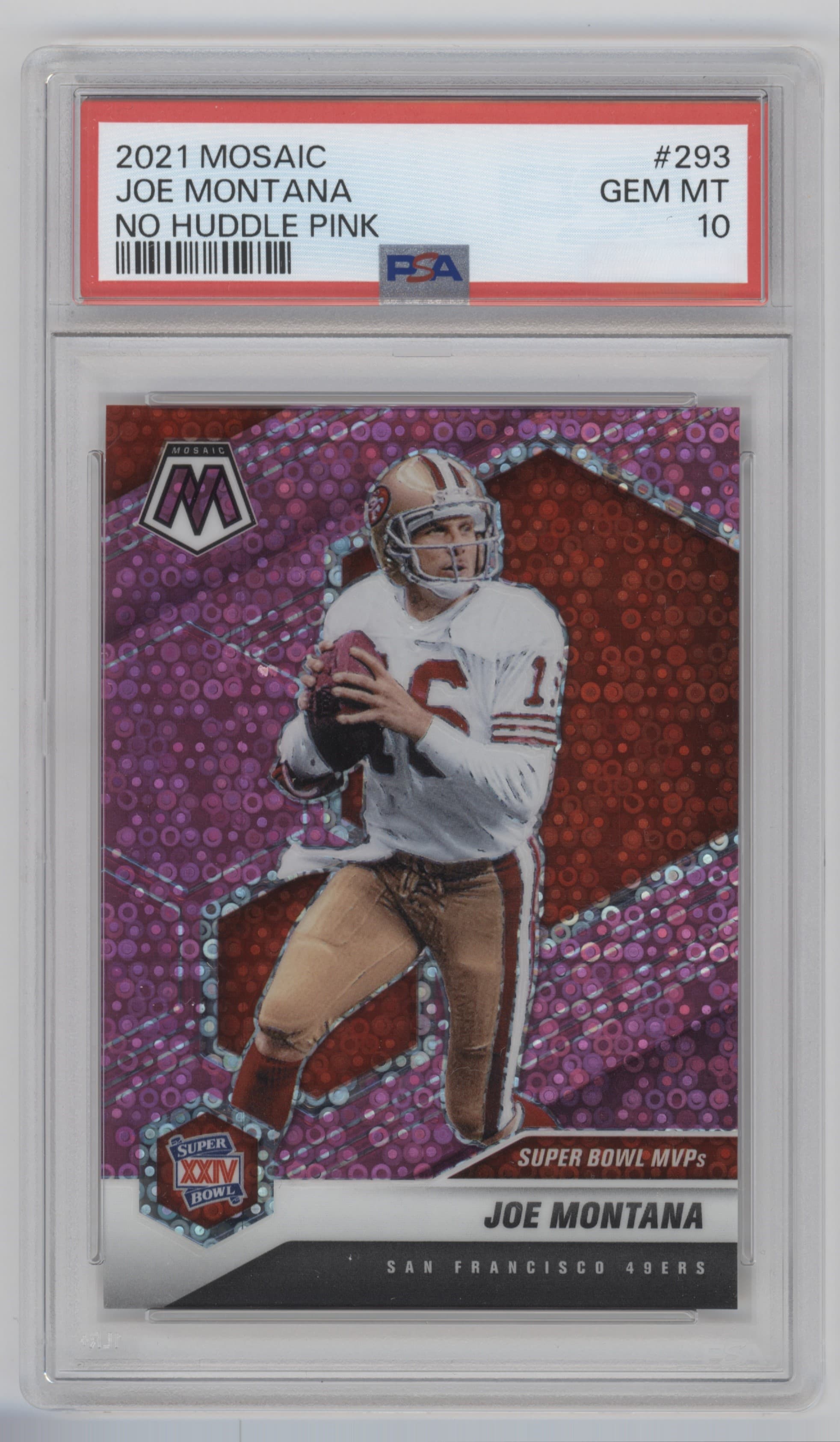Joe Montana 2021 panini Panini Mosaic