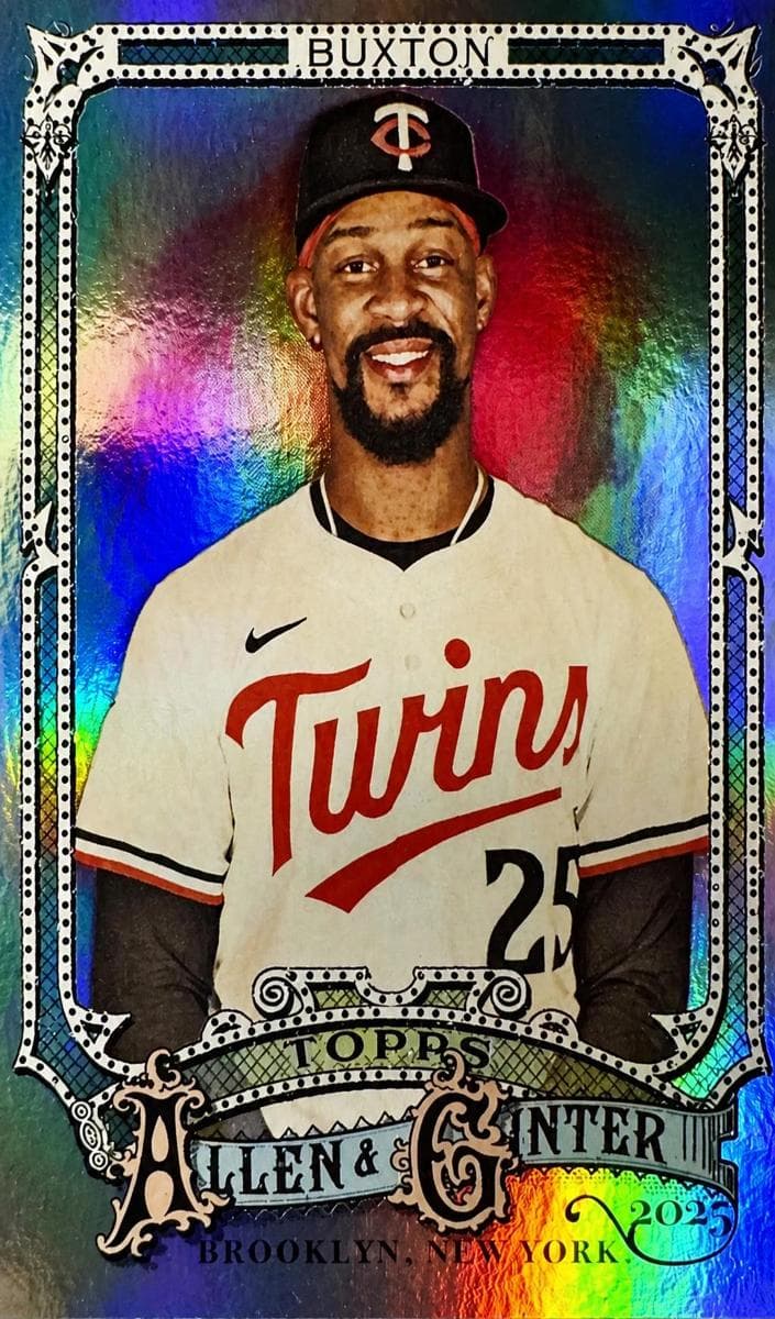 Byron Buxton 2025 topps Topps Allen & Ginter X