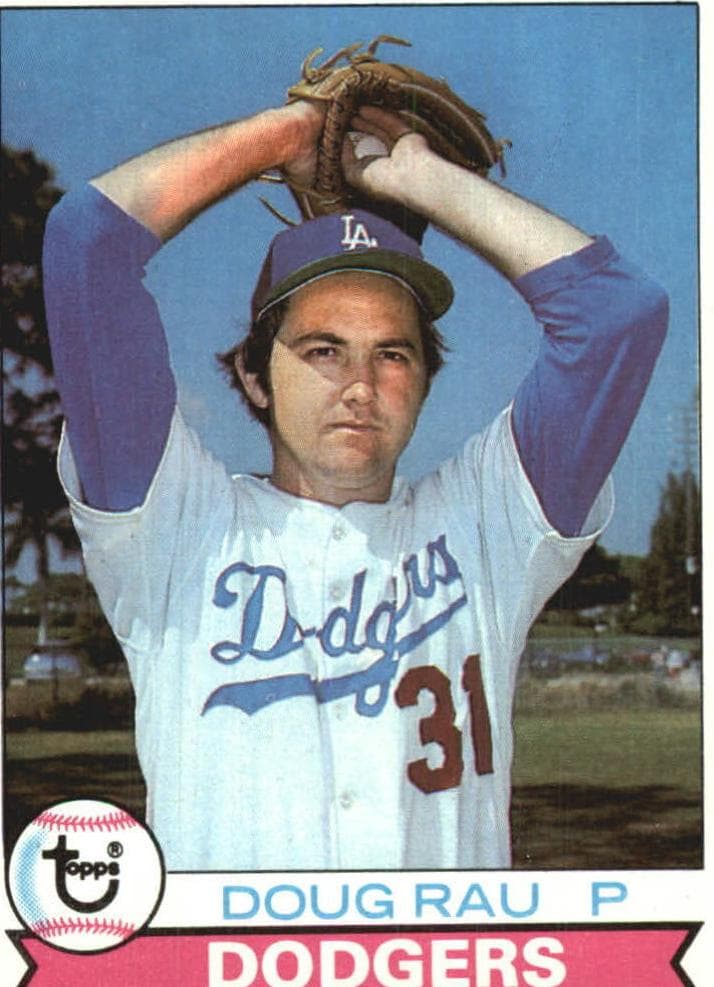 Doug Rau 1979 topps Topps