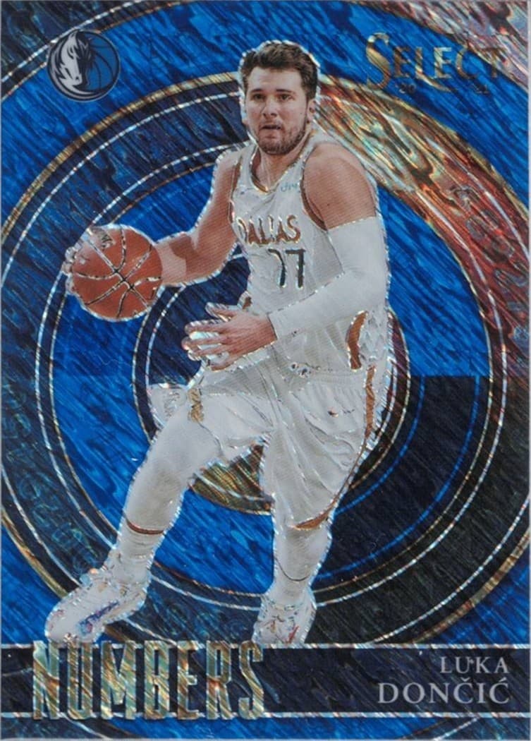 Basketball Luka Doncic 2020 Panini Select 2020 Panini Select blue