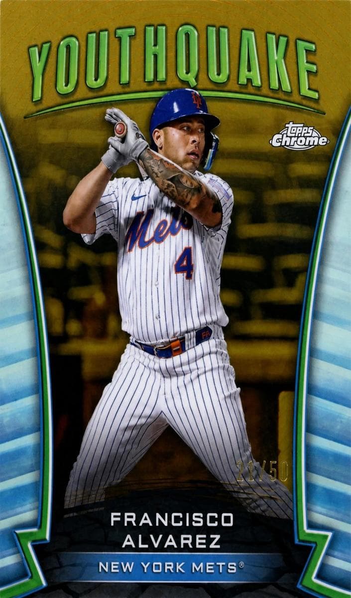 Francisco Alvarez 2024 topps Topps Chrome
