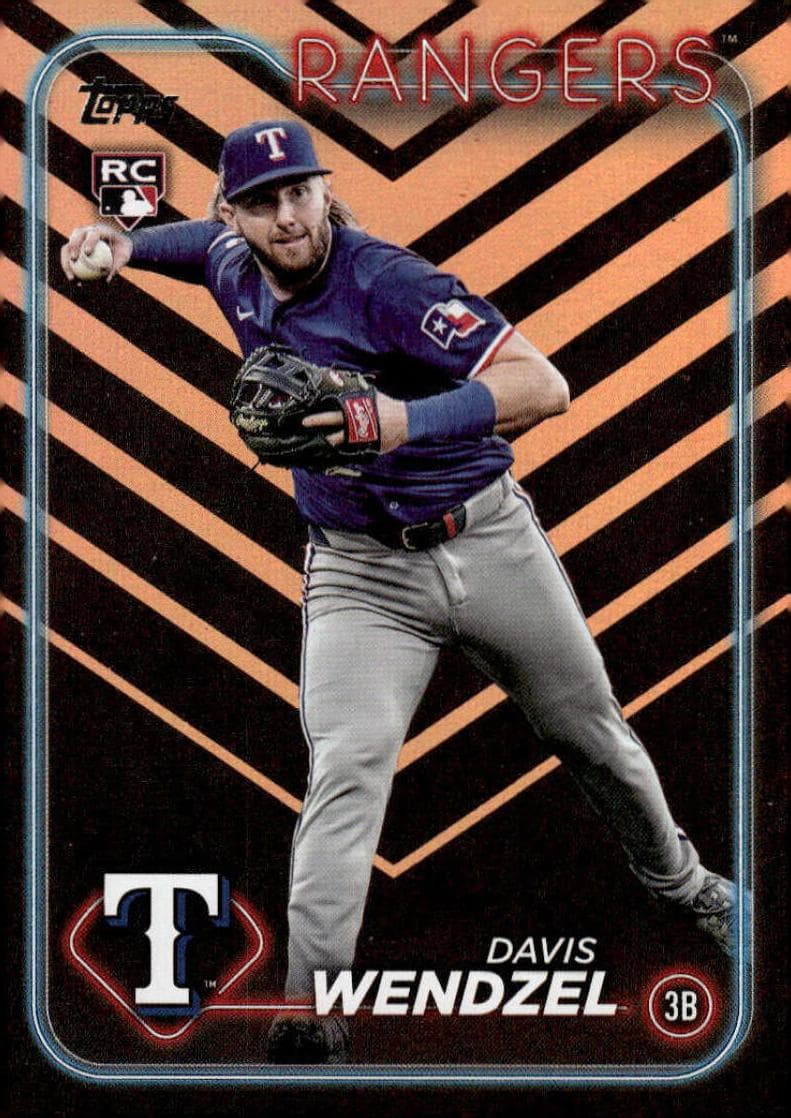 Davis Wendzel trading card