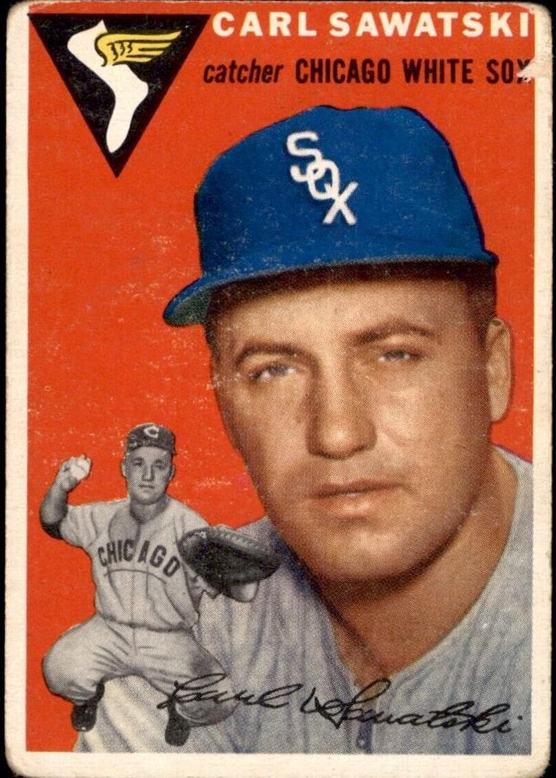 Carl Sawatski 1954 topps Topps