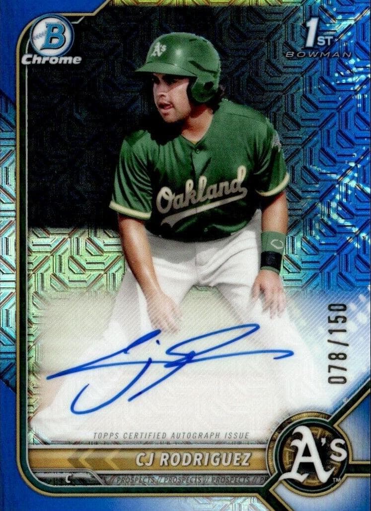 CJ Rodriguez 2022 bowman