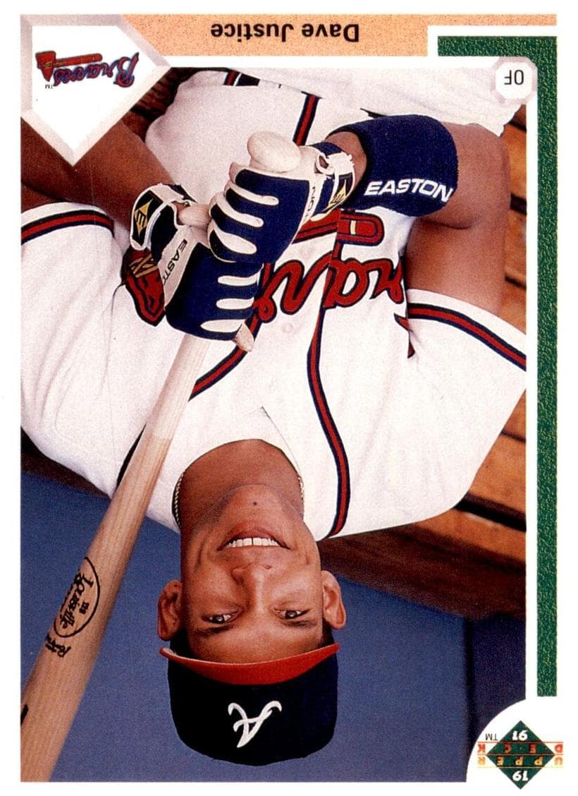 Dave Justice 1991 upper-deck