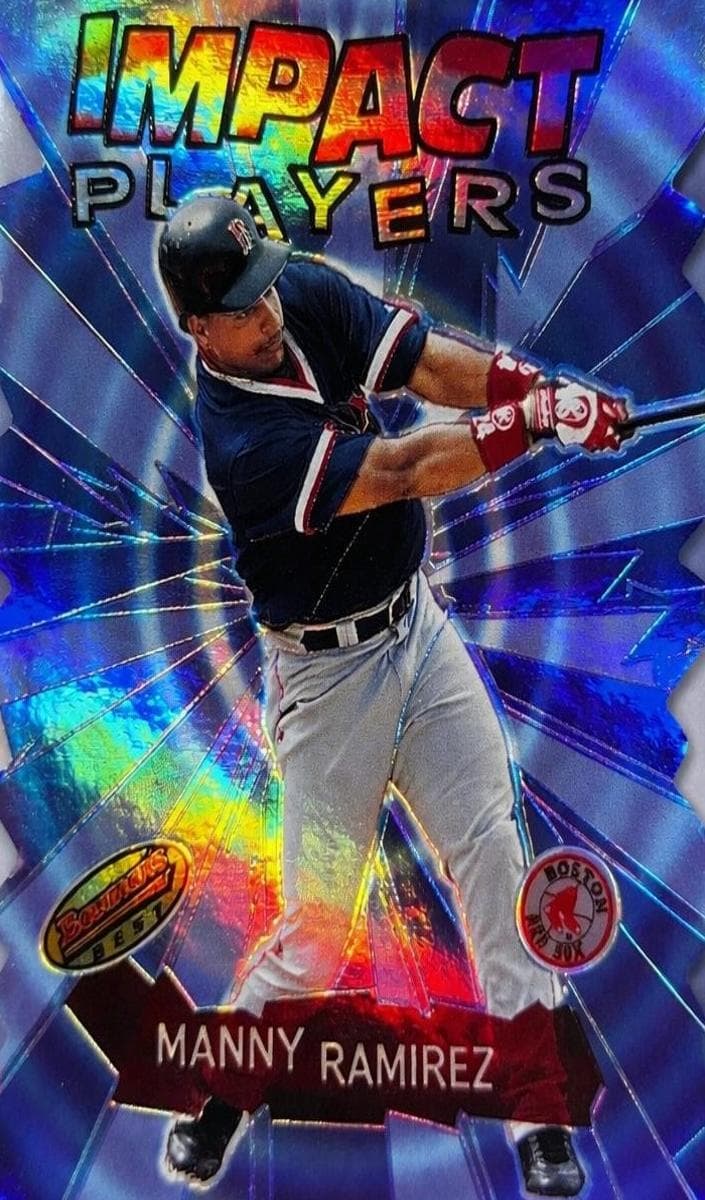 Manny Ramirez 2001 bowman Bowman's Best