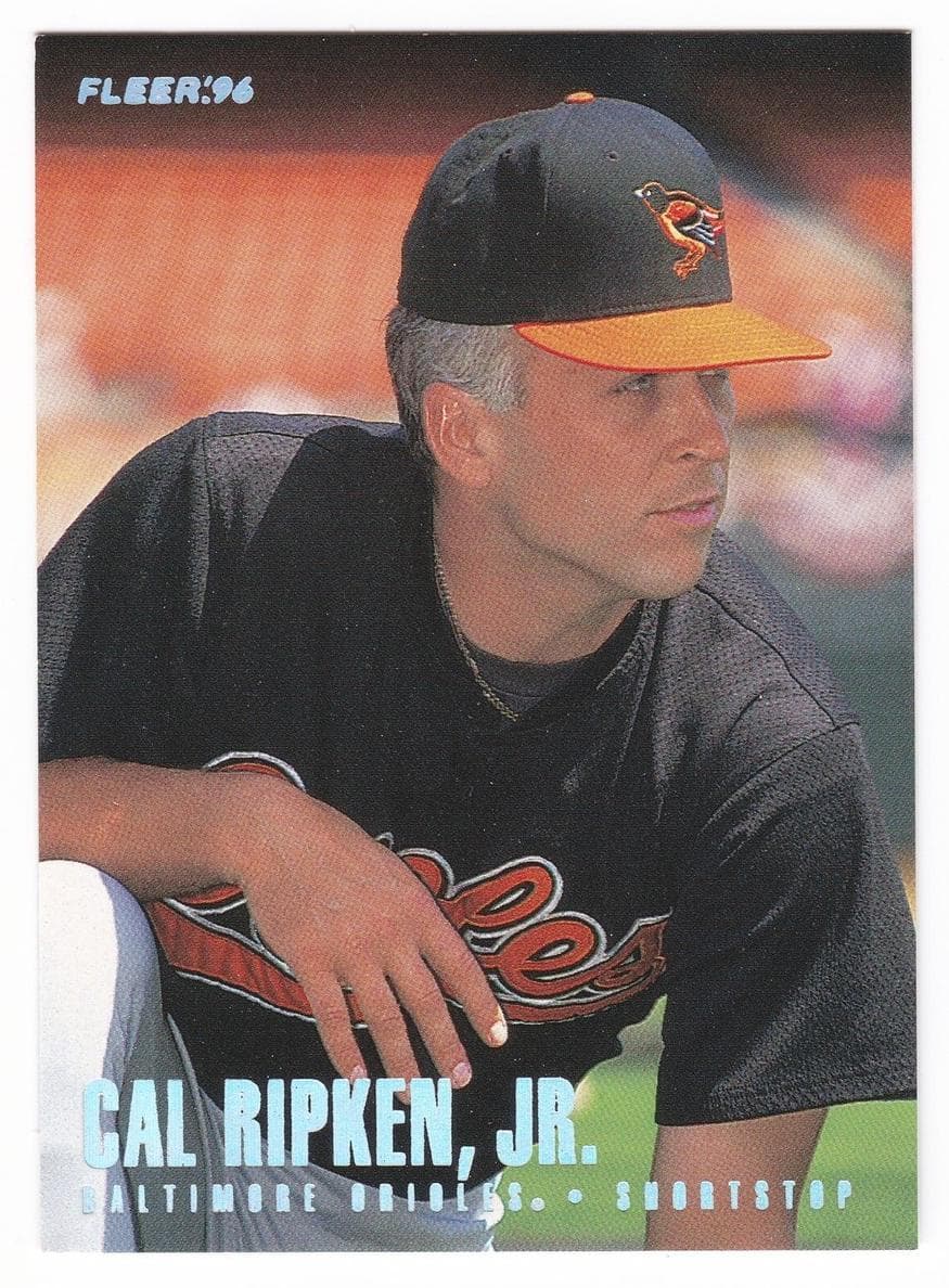 Cal Ripken, Jr. 1996 fleer Fleer