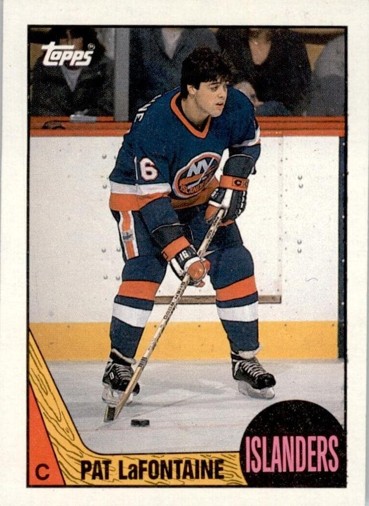 Pat LaFontaine 1987 topps Topps