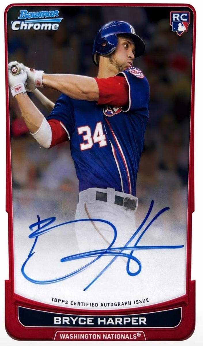 Bryce Harper 2012 bowman