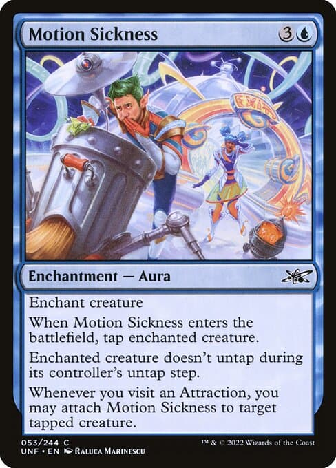 Motion Sickness 2022 Magic: The Gathering Unfinity