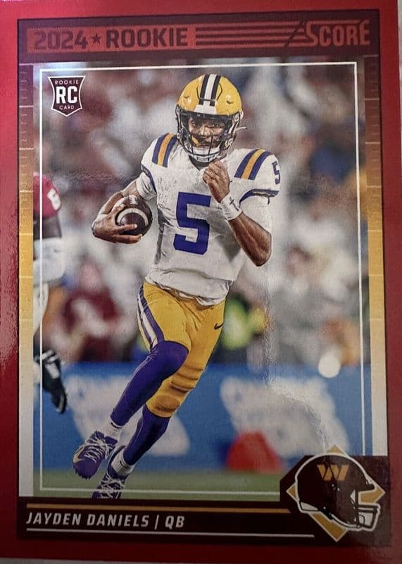 Jayden Daniels 2024 panini Panini Score