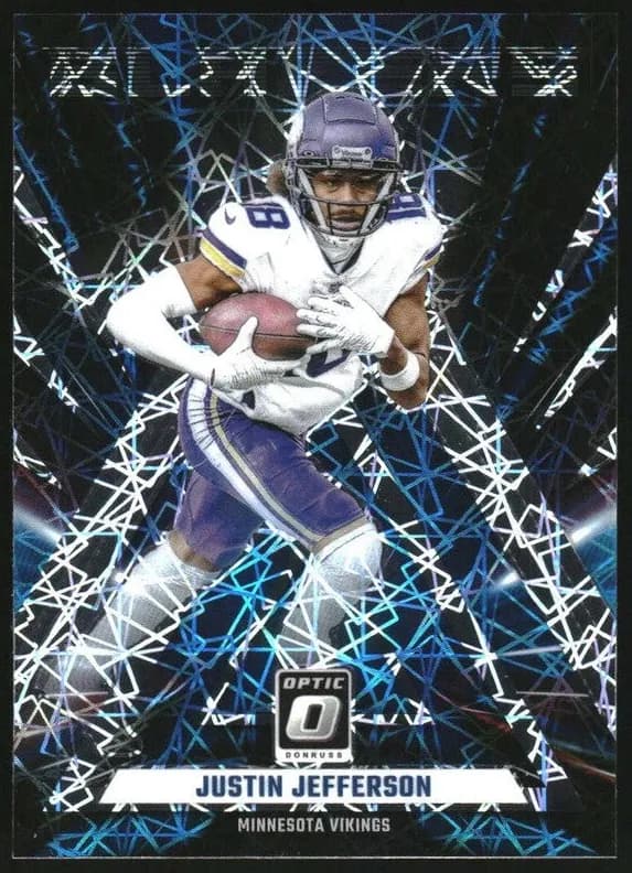 Justin Jefferson 2023 panini Panini Donruss Optic