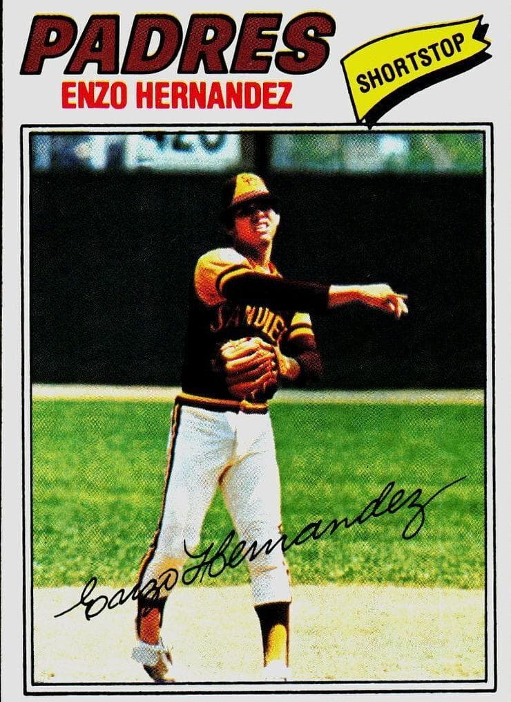 Enzo Hernandez 1977 topps Topps