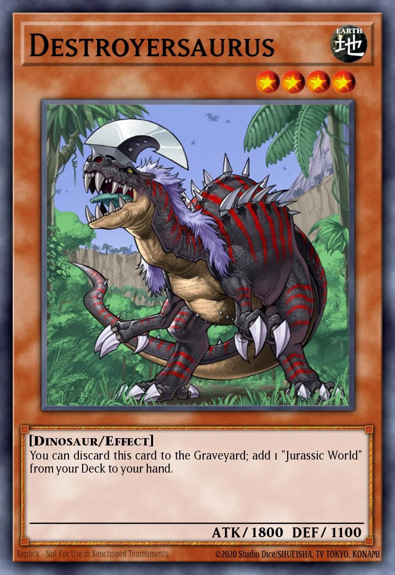 Destroyersaurus 2013 Yu-Gi-Oh!
