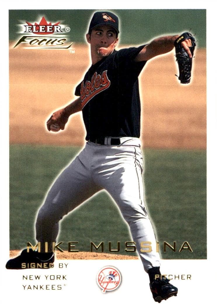 Mike Mussina 2001 fleer Fleer Focus