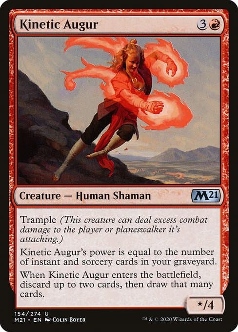 Kinetic Augur 2020 Magic: The Gathering Core Set 2021