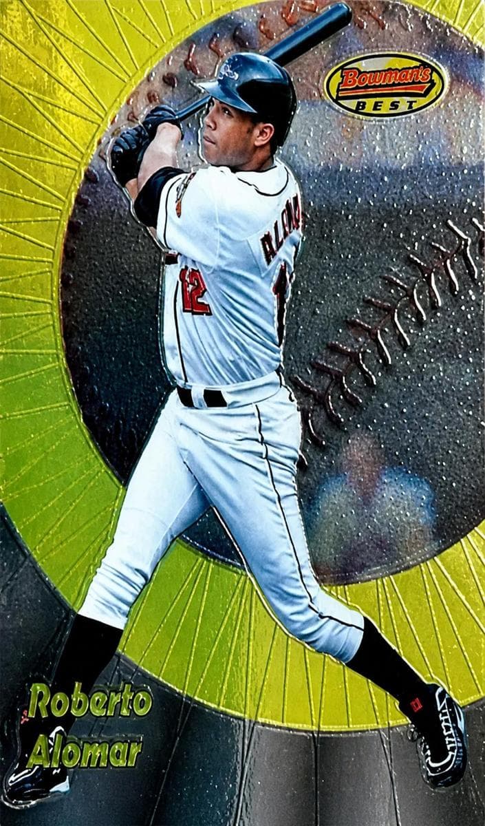 Roberto Alomar 1998 bowman Bowman's Best