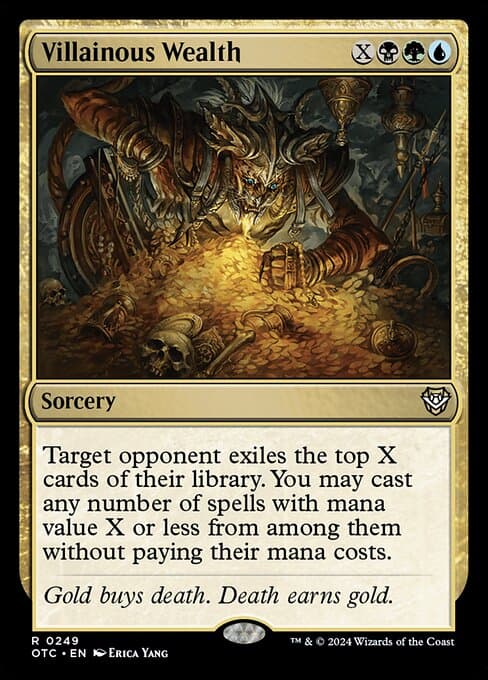 Villainous Wealth 2022 Magic: The Gathering Double Masters 2022