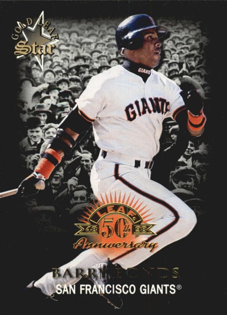 Barry Bonds 1998 leaf Leaf