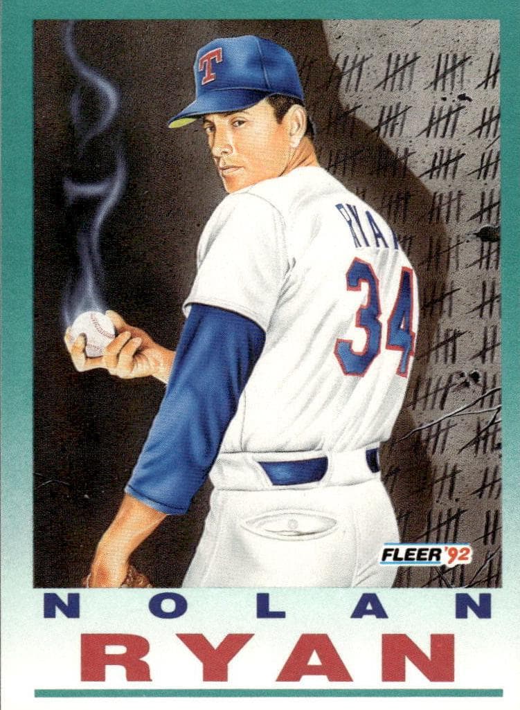 Nolan Ryan 1992 fleer Fleer