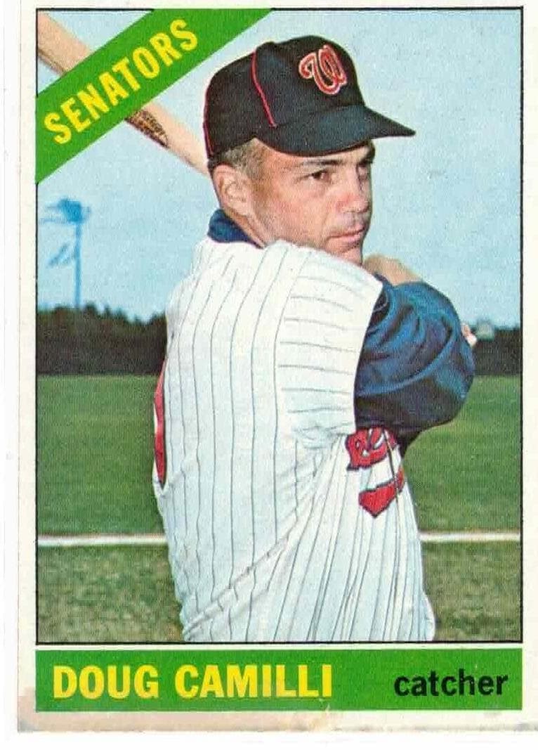 Doug Camilli 1966 topps Topps