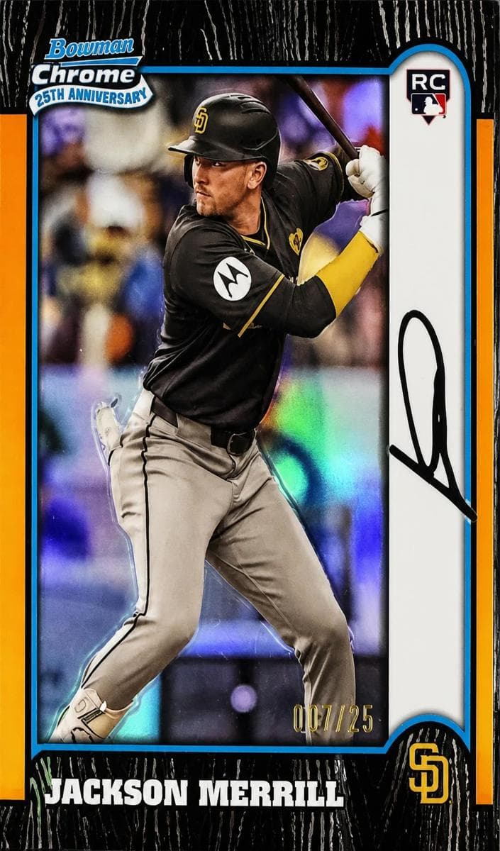 Jackson Merrill 2024 bowman Bowman Chrome