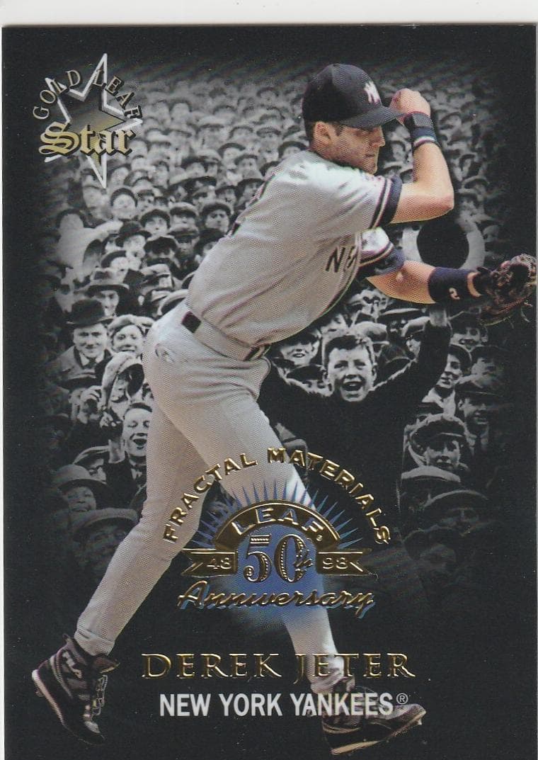 Derek Jeter 1998 leaf Leaf