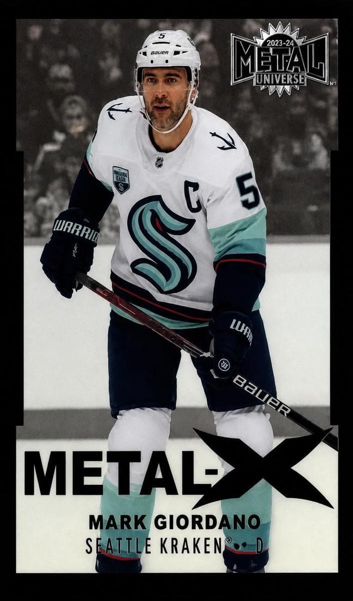 Mark Giordano 2021 fleer SkyBox Metal Universe